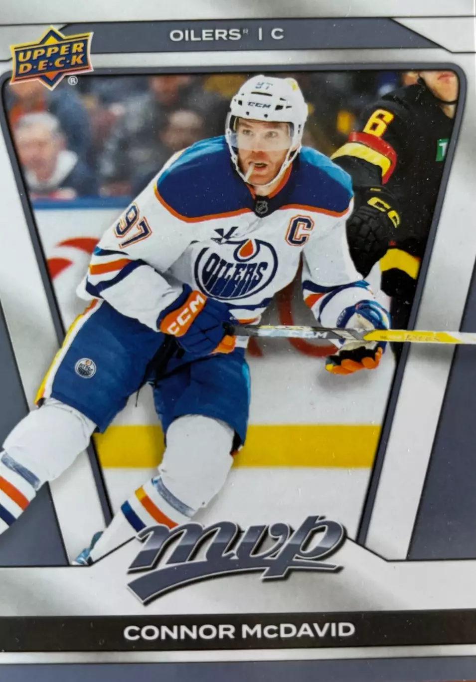 Хоккей. Карточка Connor McDavid-Коннор Макдэвид Edmonton Oilers/Эдмонтон НХЛ/NHL