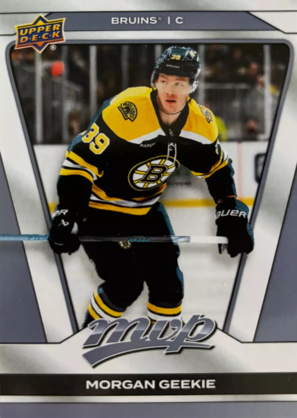 Хоккей. Карточка Morgan Geekie-Морган Гики Boston Bruins - Бостон Брюинз НХЛ/NHL