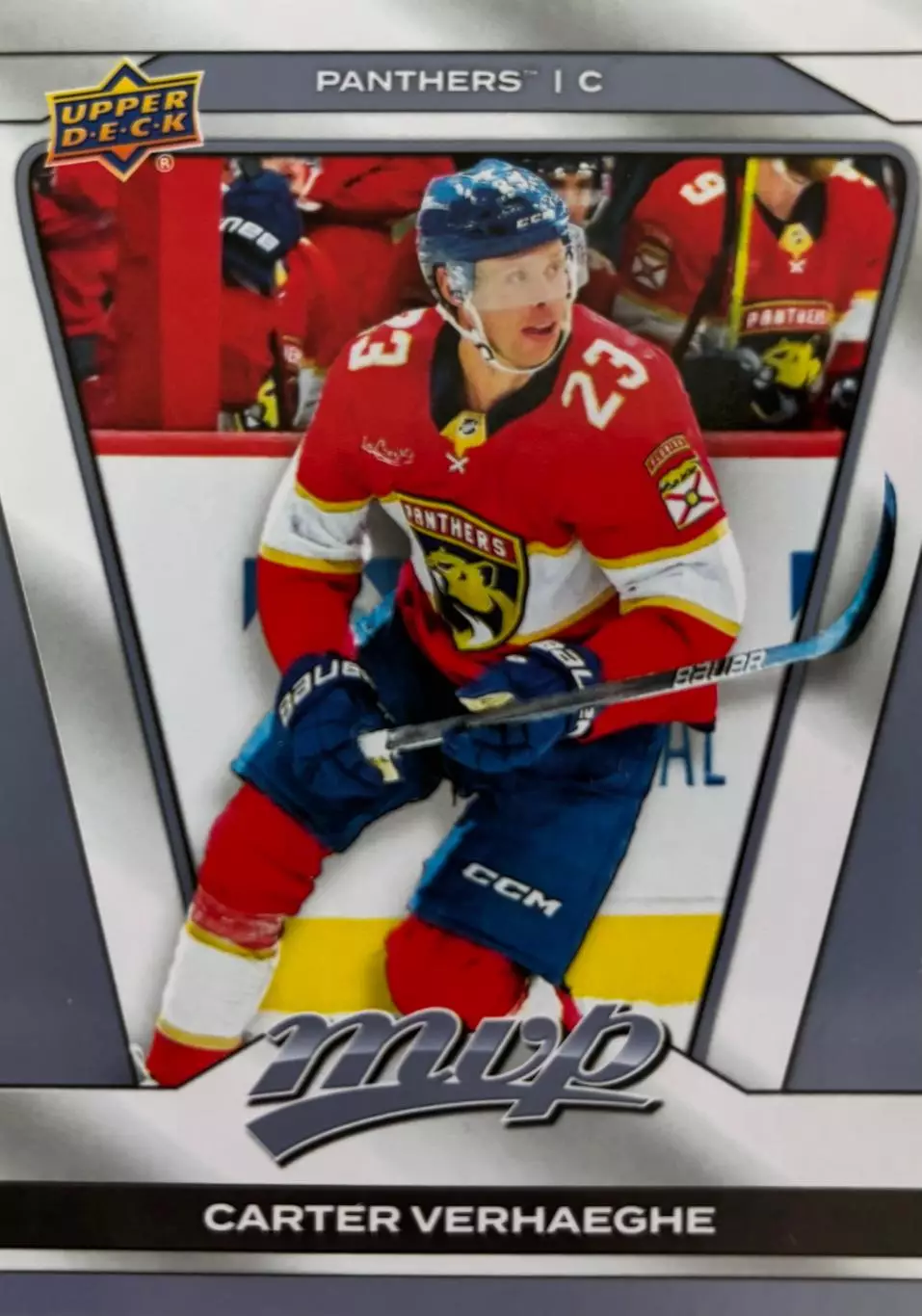 Хоккей Карточка Carter Verhaeghe-Картер Верхэге Florida Panthers-Флорида НХЛ/NHL