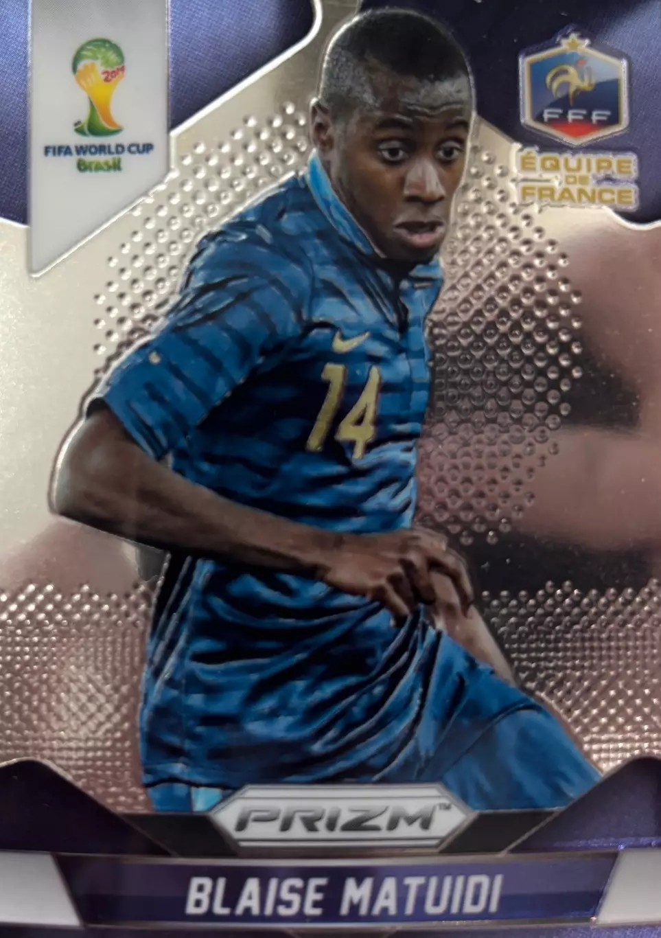 Футбол Карточка Blaise Matuidi/Блез Матюиди Франция, Ювентус Чемпионат Мира 2014