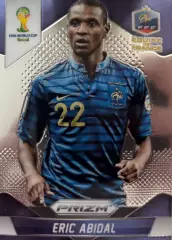 Футбол. Карточка Eric Abidal/Эрик Абидаль Франция Чемпионат Мира 2014 Panini