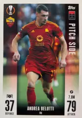 Футбол. Карточка Андреа Белотти Рома, Торино, Палермо Лига Европы 2023/24 TOPPS