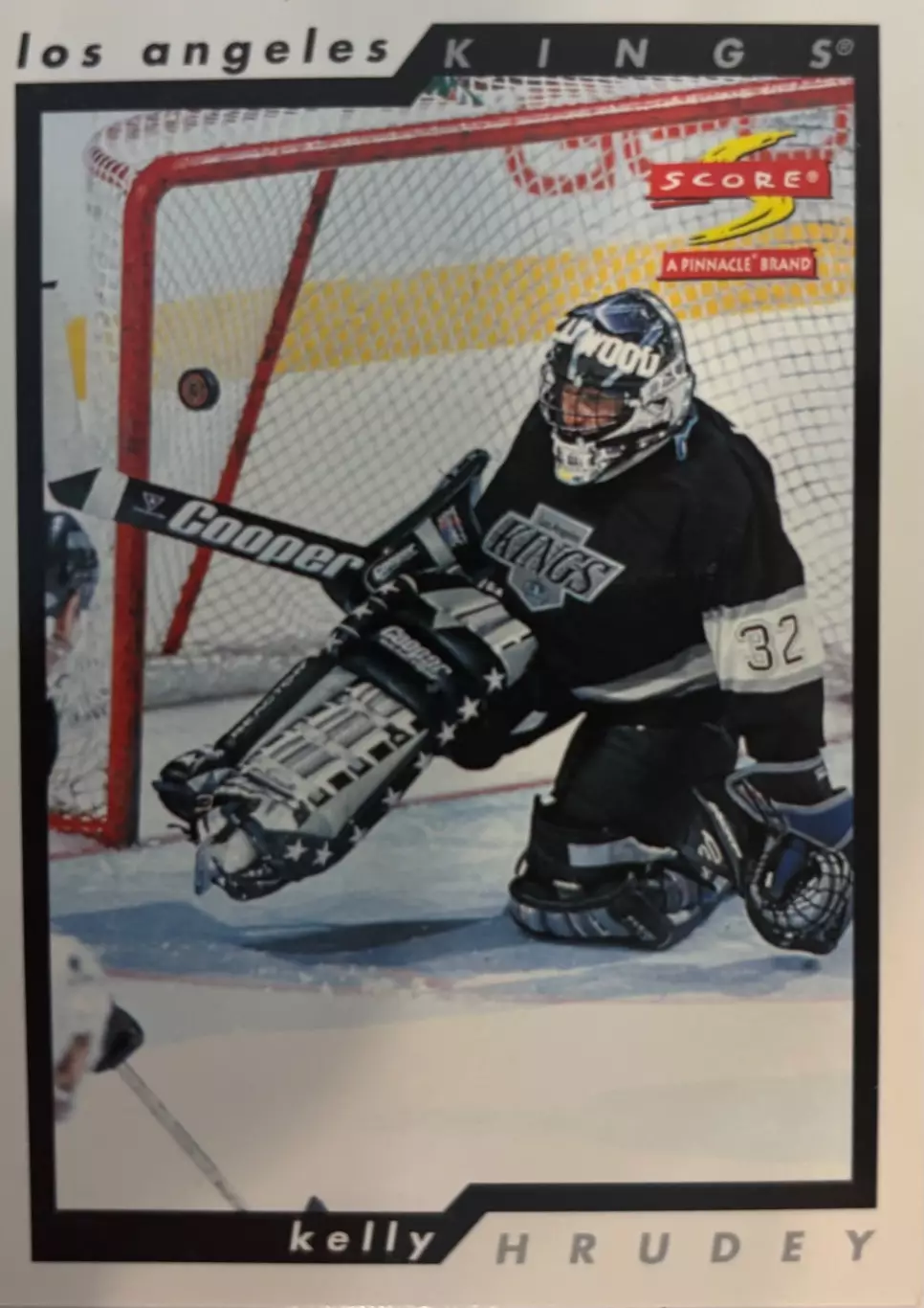 Хоккей. Карточка Kelly Hrudey - Келли Хруди Los Angeles Kings - Кингз НХЛ-NHL