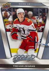 Хоккей Карточка Trevor Zegras-Тревор Зеграс Anaheim Ducks-Анахайм Дакс НХЛ NHL