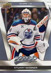 Хоккей. Карточка Stuart Skinner-Стюарт Скиннер Edmonton Oilers-Эдмонтон НХЛ-NHL