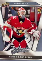 Карточка Сергей Бобровский Florida Panthers, Металлург Новокузнецк, СКА НХЛ/КХЛ
