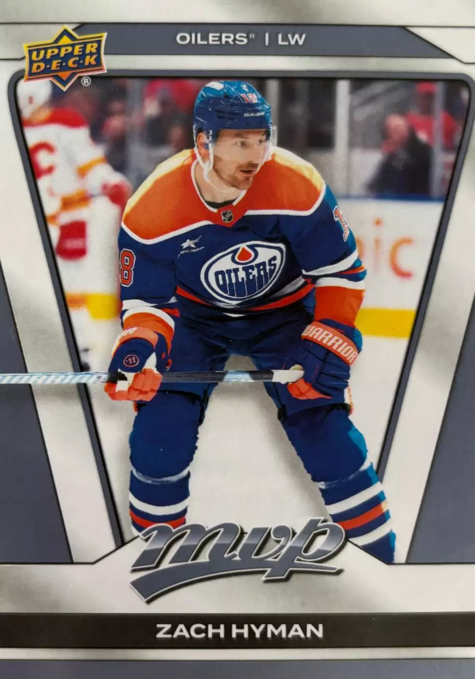 Хоккей. Карточка Zach Hyman-Зак Хайман Edmonton Oilers - Эдмонтон Ойлерз НХЛ-NHL