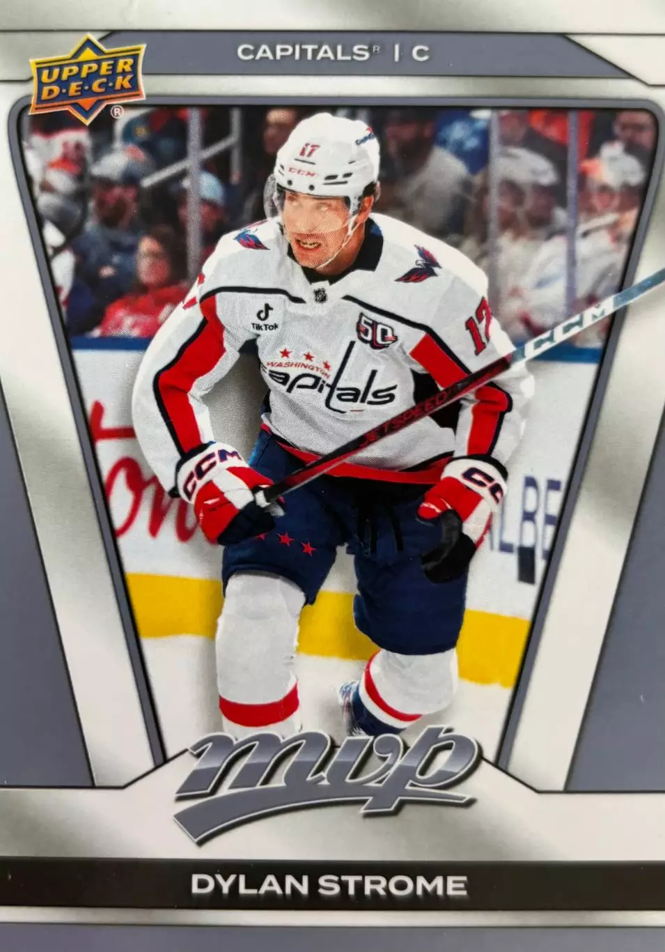 Хоккей. Карточка Dylan Strome-Дилан Строум Washington Capitals-Вашингтон НХЛ/NHL