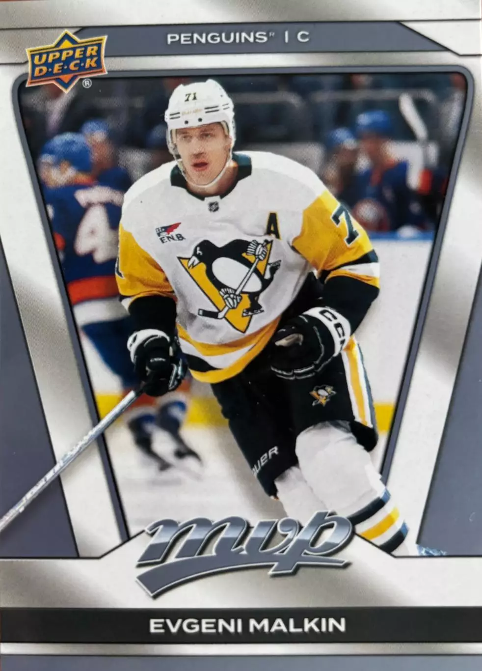 Карточка Евгений Малкин Pittsburgh Penguins/Металлург Магнитогорск НХЛ/NHL/КХЛ