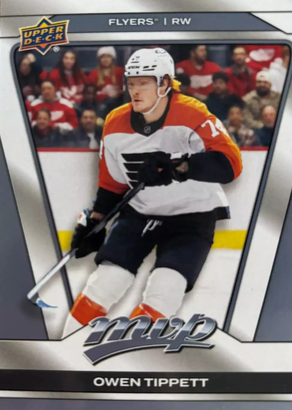 Карточка Owen Tippett - Оуэн Типпетт Philadelphia Flyers - Филадельфия НХЛ-NHL