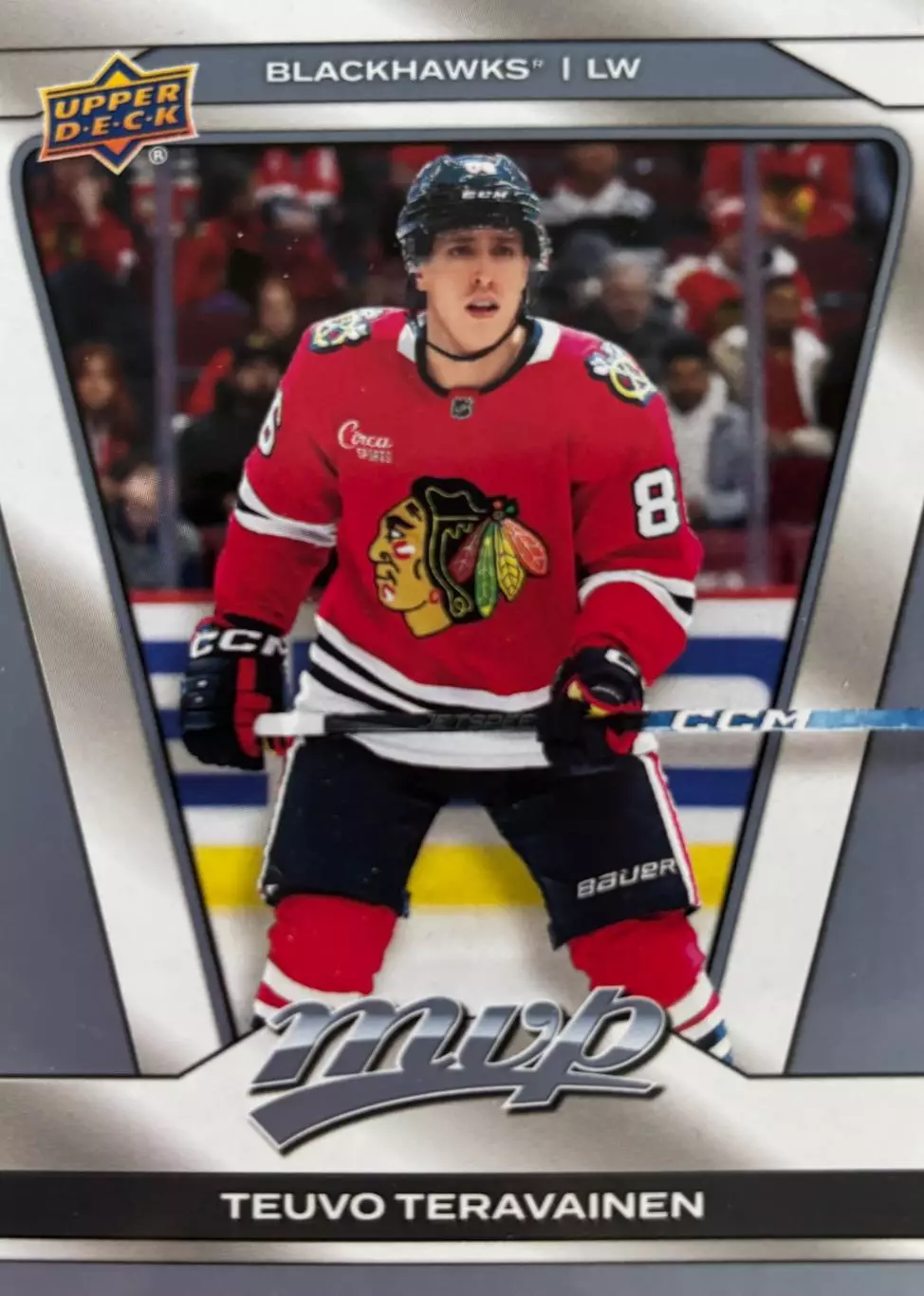 Карточка Teuvo Teravainen - Теуво Терявяйнен Chicago Blackhawks - Чикаго НХЛ/NHL