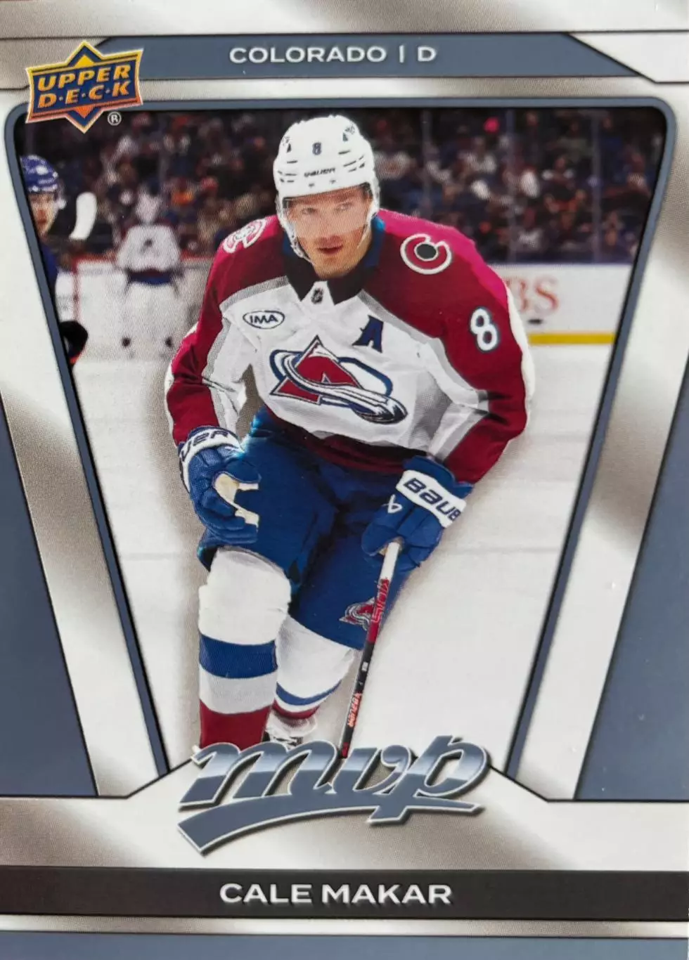 Хоккей. Карточка Cale Makar/Кейл Макар Colorado Avalanche/Колорадо НХЛ/NHL