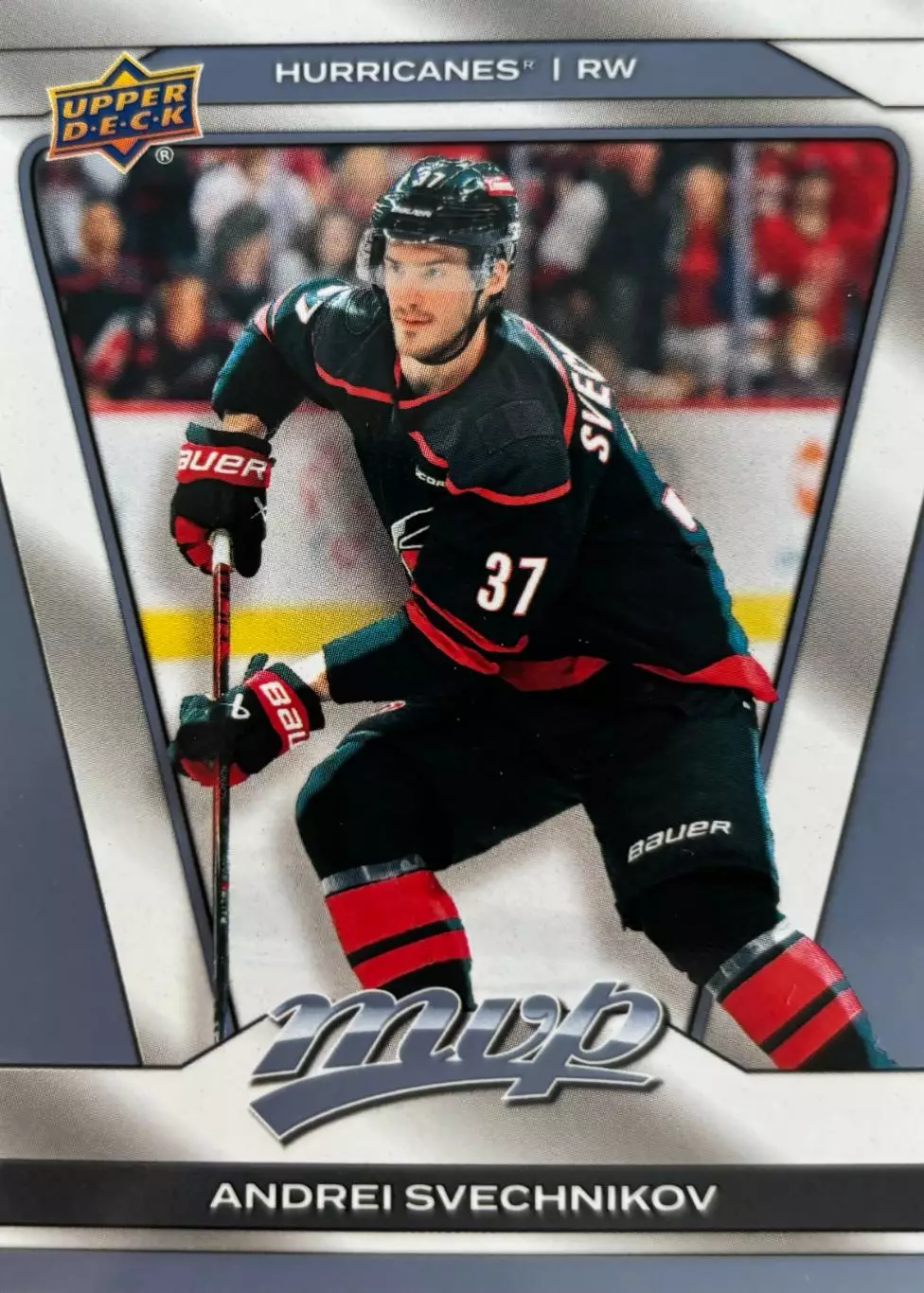 Хоккей. Карточка Андрей Свечников Carolina Hurricanes-Каролина, Ак Барс КХЛ НХЛ