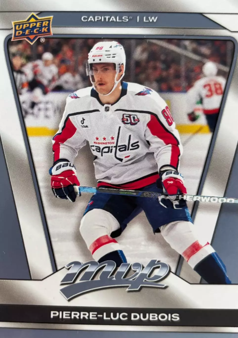 Карточка Pierre-Luc Dubois-Пьер-Люк Дюбуа Washington Capitals-Вашингтон НХЛ/NHL