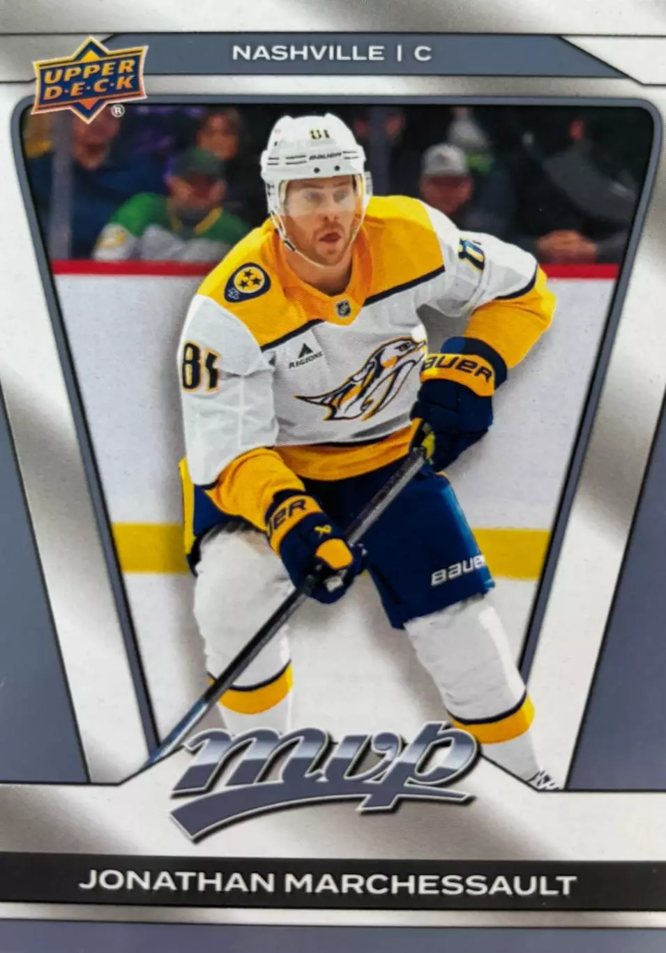 Карточка Marchessault / Джонатан Маршессо Nashville Predators / Нэшвилл НХЛ/NHL