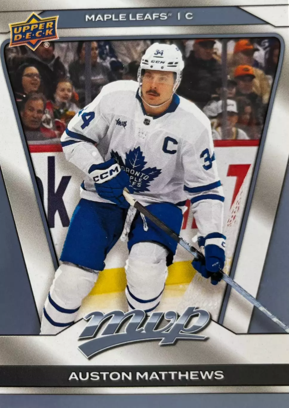 Карточка Auston Matthews-Остон Мэттьюс Toronto Maple Leafs/Торонто НХЛ/NHL