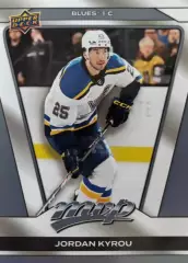 Хоккей. Карточка Jordan Kyrou-Джордан Кайру St. Louis Blues/Сент-Луис НХЛ/NHL