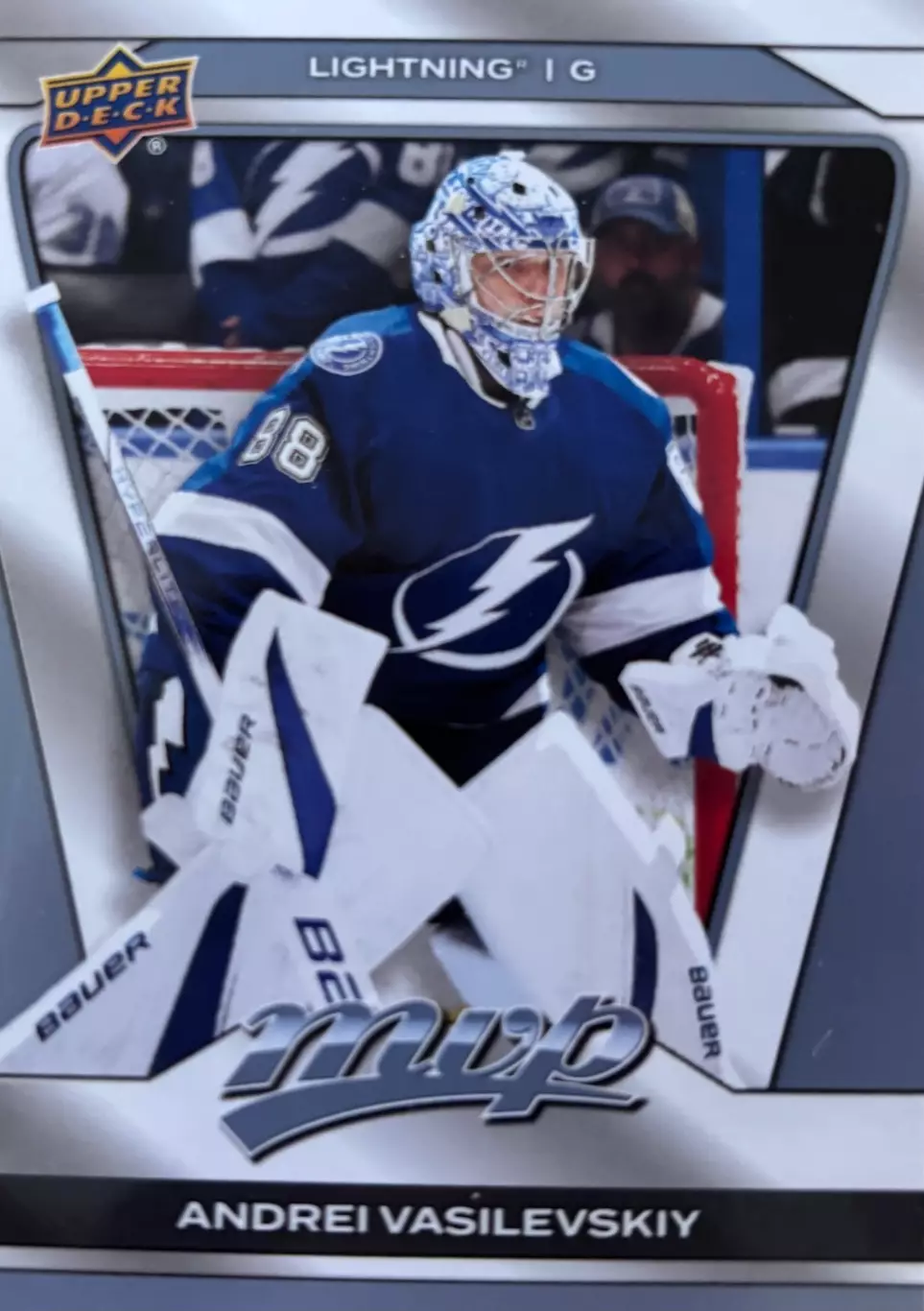 Хоккей Карточка Андрей Василевский Tampa Bay Lightning/Салават Юлаев НХЛ/NHL/КХЛ