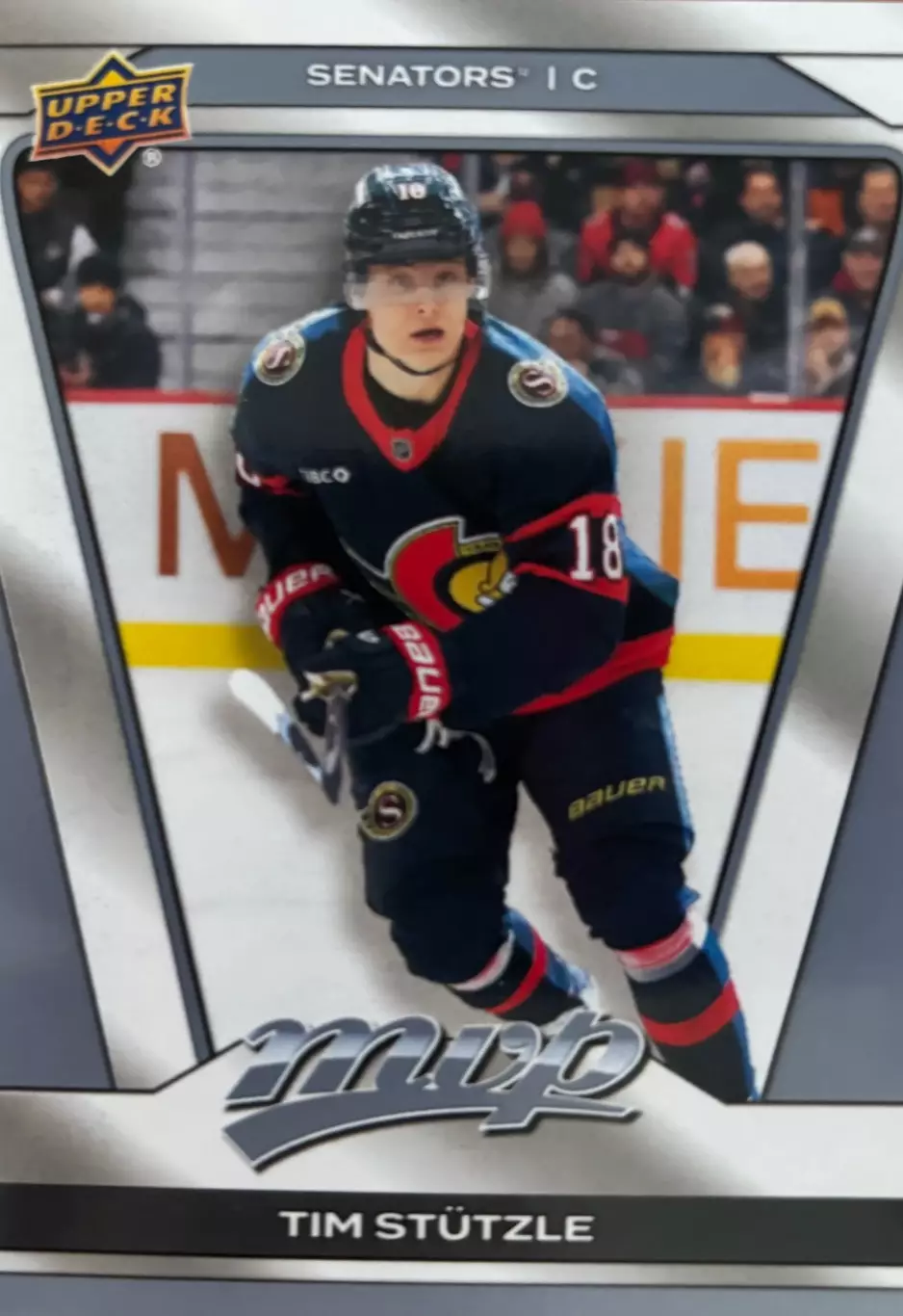 Хоккей. Карточка Tim Stutzle-Тим Штюцле Ottawa Senators/Оттава Сенаторз НХЛ NHL
