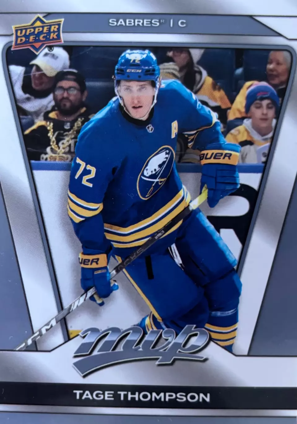Карточка Tage Thompson - Тейдж Томпсон Buffalo Sabres - Баффало Сейбрз НХЛ NHL