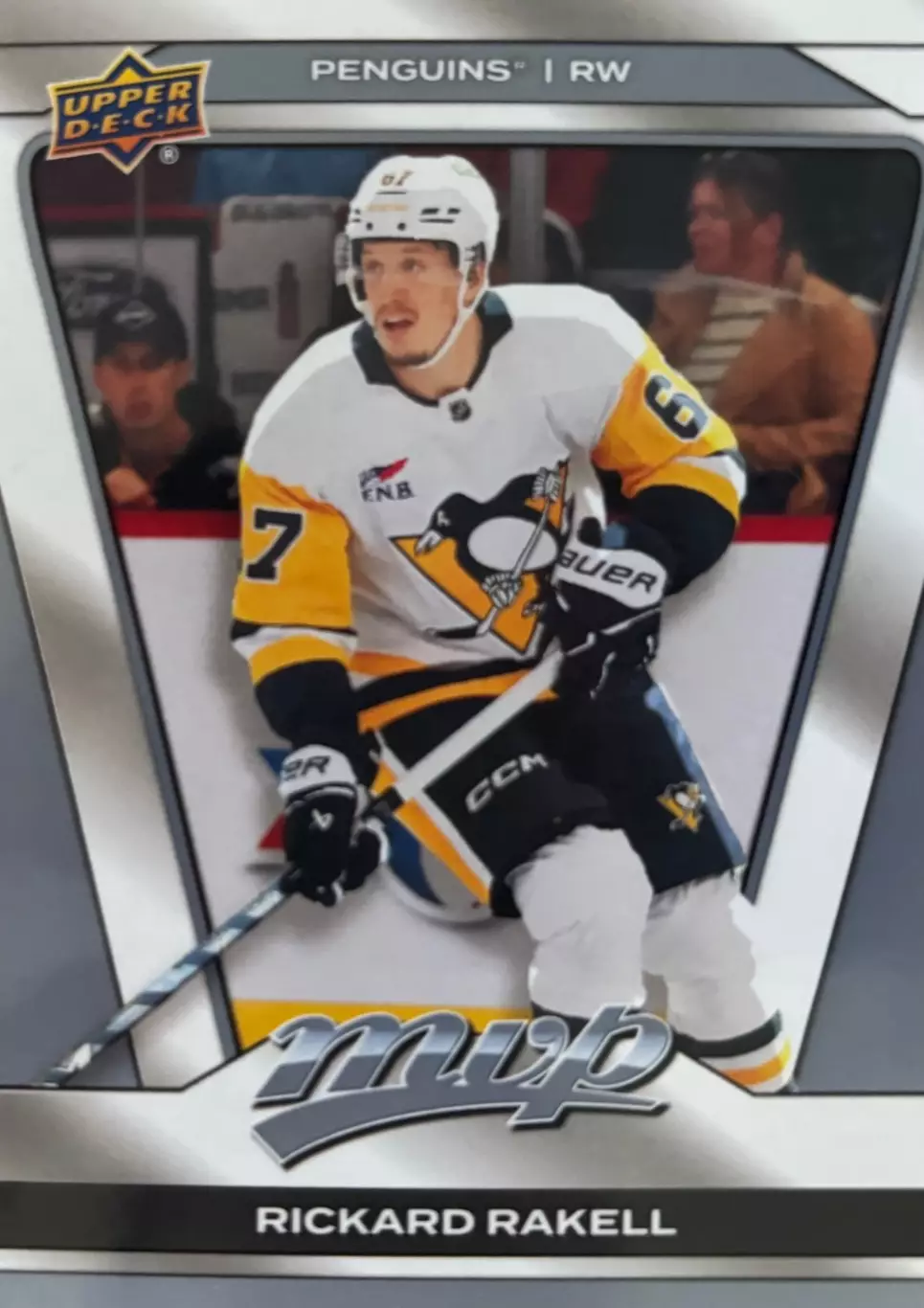 Карточка Rakell-Рикард Ракелль Pittsburgh Penguins - Питтсбург Пингвинз НХЛ/NHL