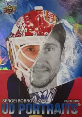 Карточка Сергей Бобровский Florida Panthers, Металлург Новокузнецк, СКА НХЛ/КХЛ