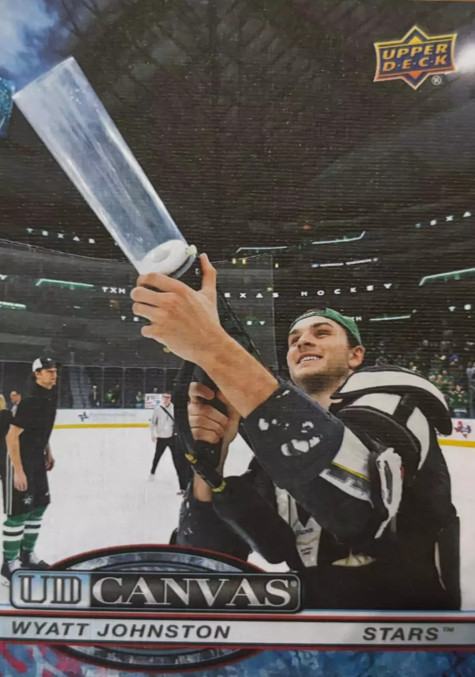 Хоккей Карточка Wyatt Johnston-Уайатт Джонстон Dallas Stars-Даллас Старз НХЛ/NHL