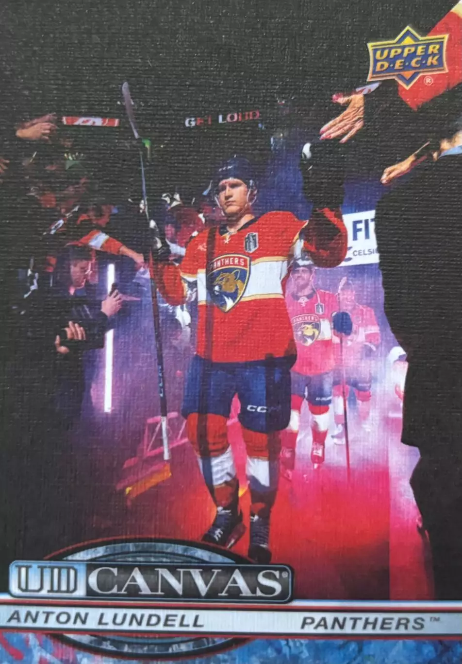 Хоккей. Карточка Anton Lundell-Антон Лунделль Florida Panthers - Флорида НХЛ-NHL