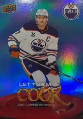 Хоккей. Карточка Connor McDavid-Коннор Макдэвид Edmonton Oilers/Эдмонтон НХЛ-NHL