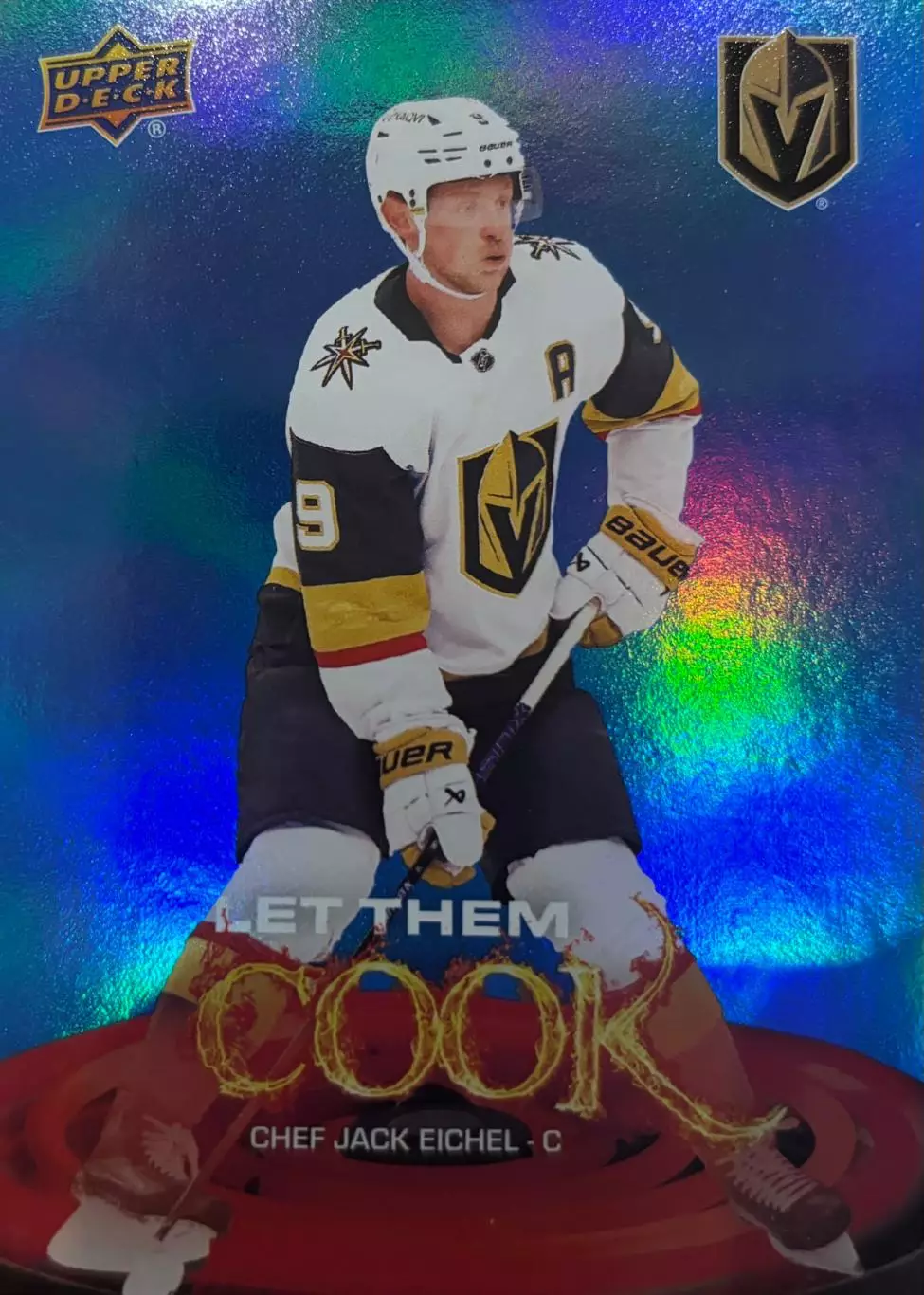 Хоккей. Карточка Jack Eichel - Джек Айкел Vegas Golden Knights - Вегас НХЛ NHL
