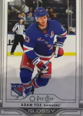 Хоккей. Карточка Adam Fox/Адам Фокс New York Rangers/Нью-Йорк Рейнджерс НХЛ/NHL