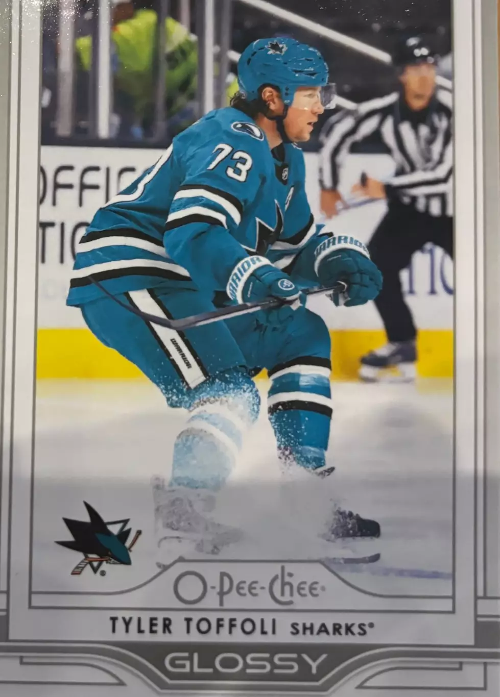 Карточка Tyler Toffoli - Тайлер Тоффоли San Jose Sharks / Сан-Хосе Шаркс НХЛ/NHL