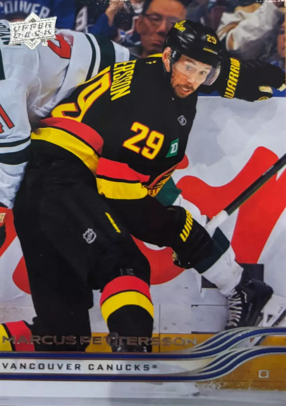 Карточка Marcus Pettersson-Маркус Петтерссон Vancouver Canucks-Ванкувер НХЛ/NHL