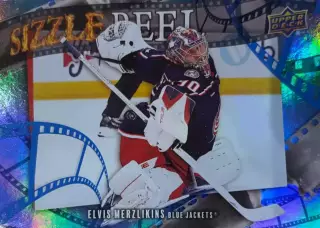 Карточка Elvis Merzlikins-Элвис Мерзликин Columbus Blue Jackets/Коламбус НХЛ-NHL