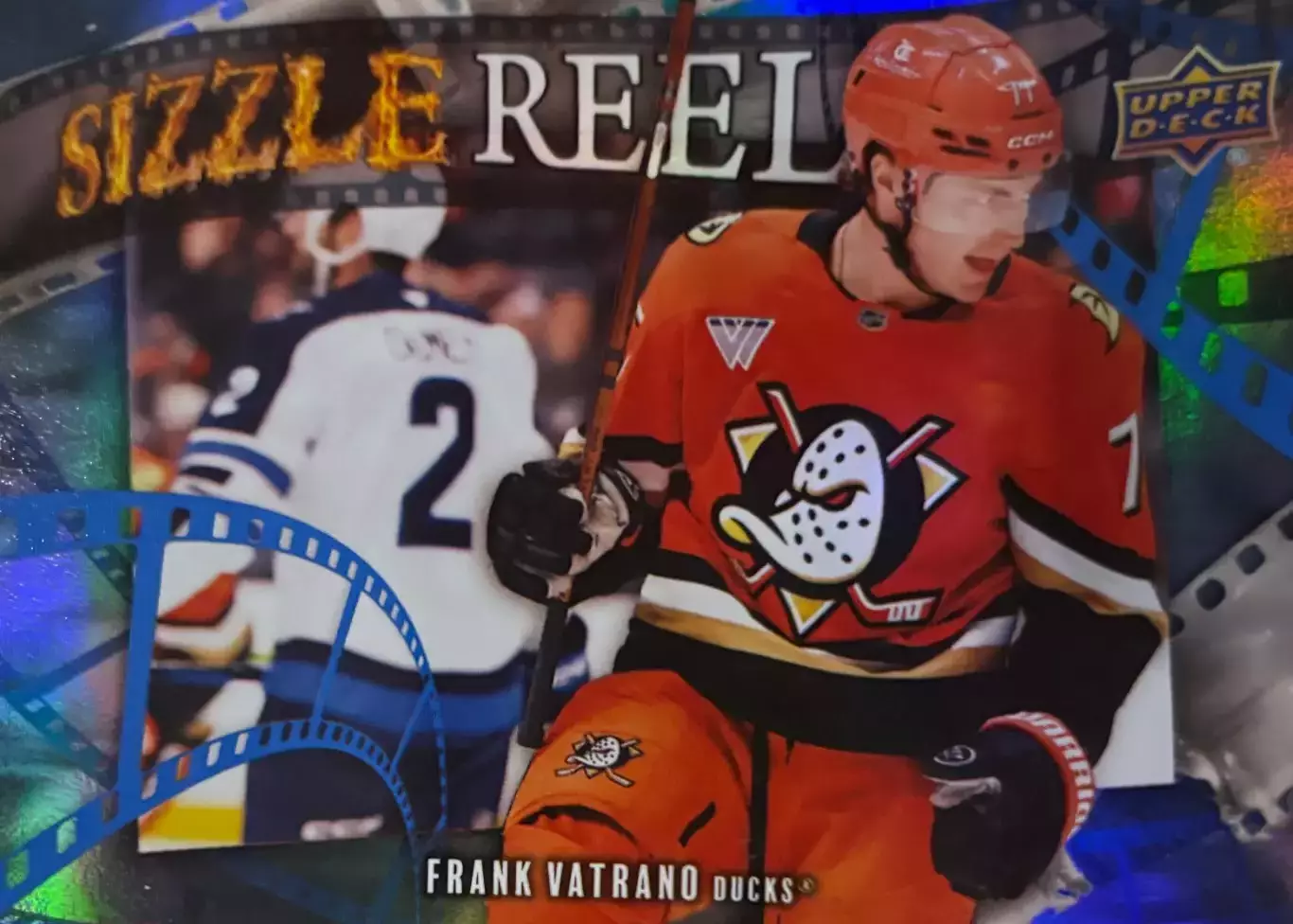 Хоккей. Карточка Frank Vatrano-Фрэнк Ватрано Anaheim Ducks-Анахайм Дакс НХЛ/NHL