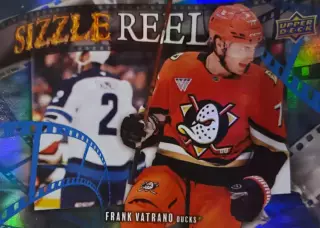 Хоккей. Карточка Frank Vatrano-Фрэнк Ватрано Anaheim Ducks-Анахайм Дакс НХЛ/NHL