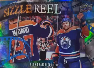 Хоккей. Карточка Leon Draisaitl/Леон Драйзайтль Edmonton Oilers/Эдмонтон НХЛ/NHL
