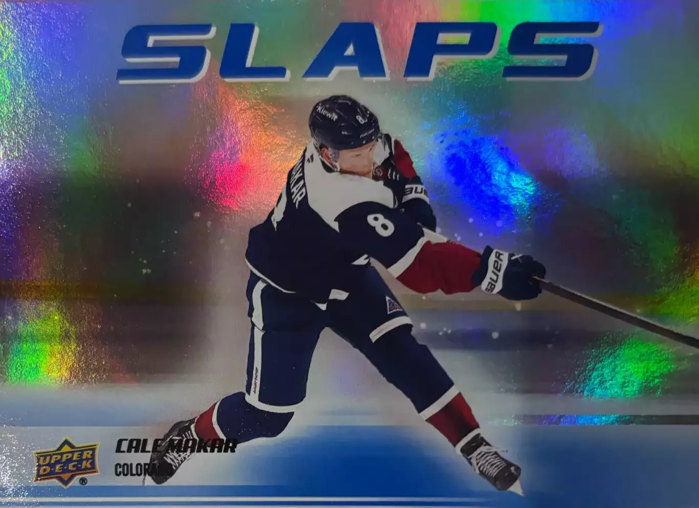 Хоккей. Карточка Cale Makar/Кейл Макар Colorado Avalanche/Колорадо НХЛ/NHL