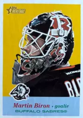 Хоккей. Карточка Martin Biron-Мартин Бирон Buffalo Sabres-Баффало Сейбрз НХЛ/NHL