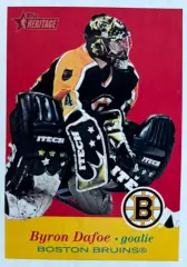 Хоккей. Карточка Byron Dafoe-Байрон Дафо Boston Bruins-Бостон, Авангард НХЛ NHL