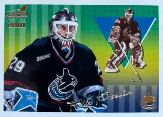 Хоккей. Карточка Felix Potvin-Феликс Потвен Vancouver Canucks - Ванкувер НХЛ/NHL