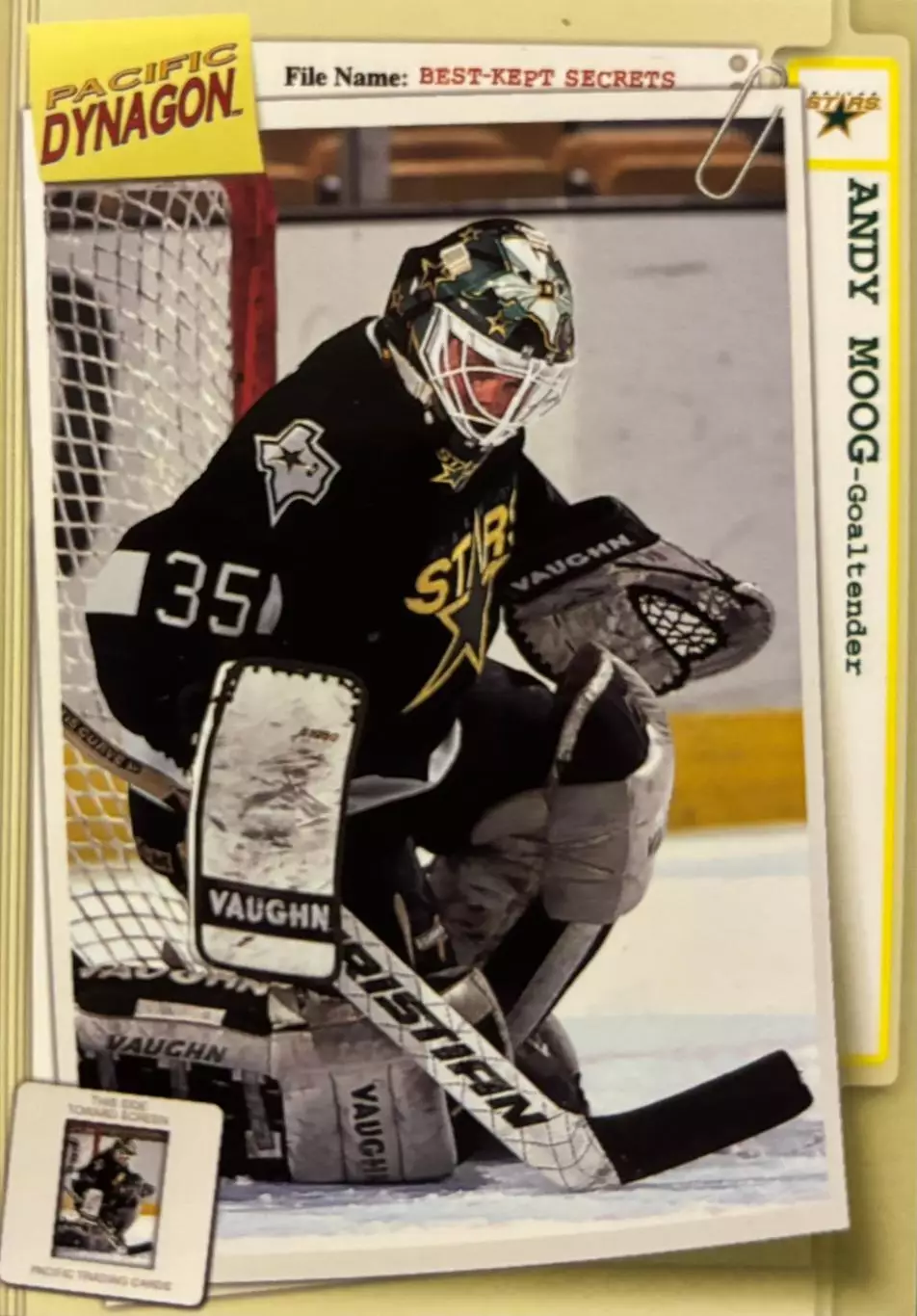 Хоккей. Карточка Andy Moog - Энди Муг Dallas Stars - Даллас Старз НХЛ/NHL