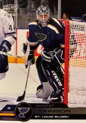 Хоккей. Карточка Brent Johnson-Брент Джонсон St. Louis Blues / Сент-Луис НХЛ/NHL