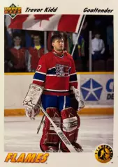 Хоккей. Карточка Trevor Kidd-Тревор Кидд Calgary Flames - Калгари Флэймз НХЛ/NHL