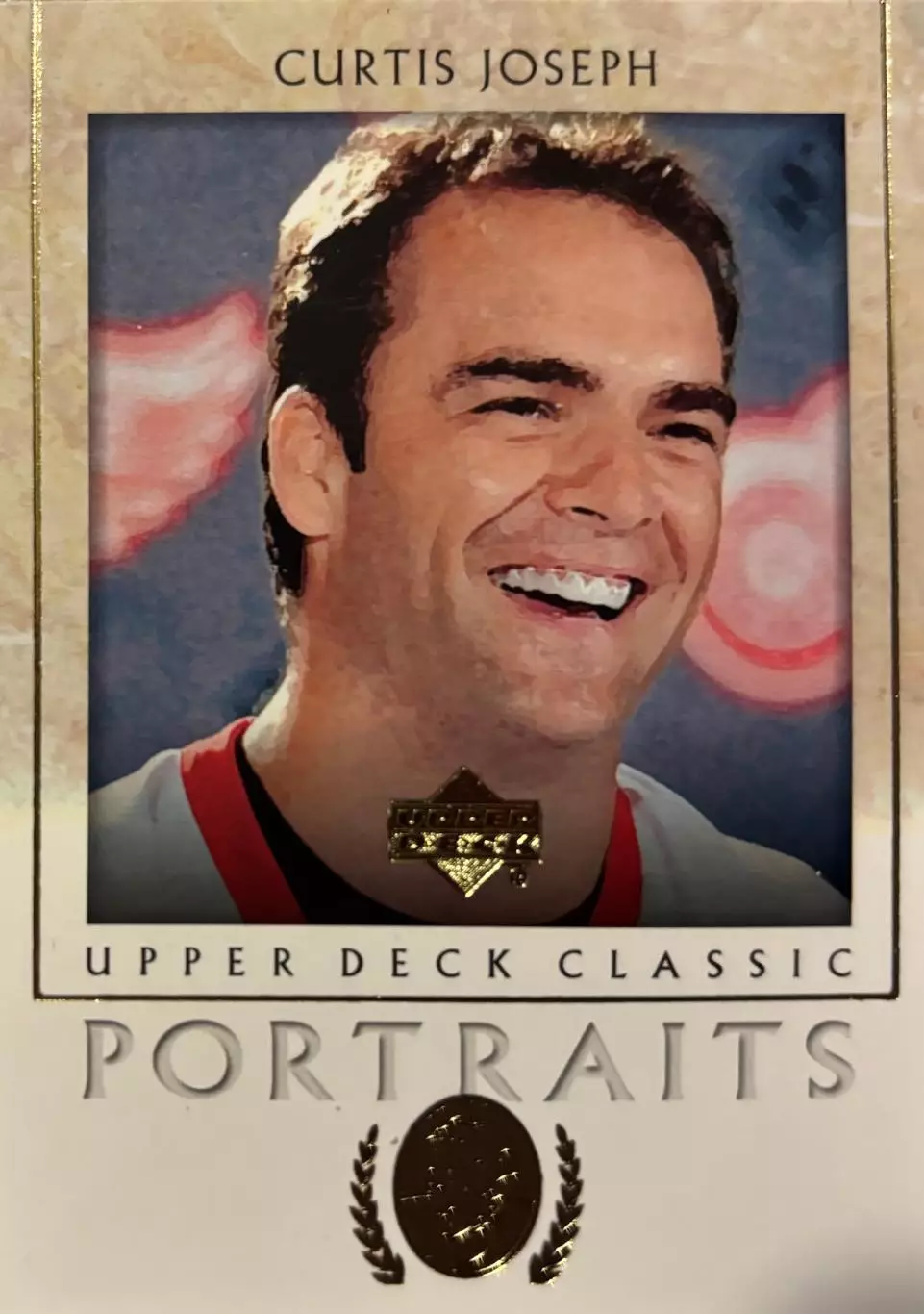 Карточка Curtis Joseph-Кертис Джозеф Detroit Red Wings-Детройт Ред Уингз НХЛ/NHL