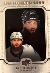 Хоккей. Карточка Brent Burns-Брент Бернс San Jose Sharks/Сан-Хосе Шаркс НХЛ/NHL