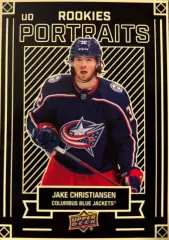 Карточка Christiansen-Джейк Кристиансен Columbus Blue Jackets - Коламбус НХЛ/NHL