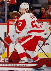 Хоккей. Карточка Moritz Seider-Мориц Зайдер Detroit Red Wings-Детройт НХЛ-NHL