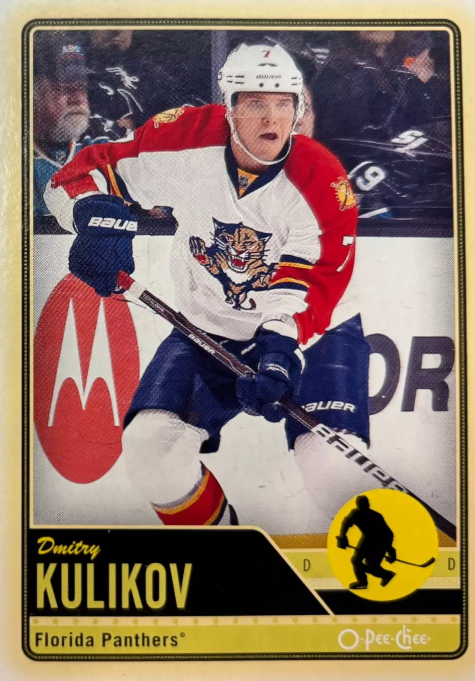 Карточка Дмитрий Куликов Florida Panthers/Флорида, Локомотив Ярославль НХЛ-КХЛ