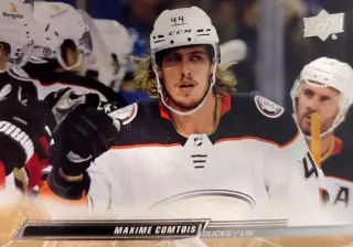 Карточка Максим Комтуа Anaheim Ducks/Анахайм Дакс,Динамо Москва, Спартак НХЛ/КХЛ